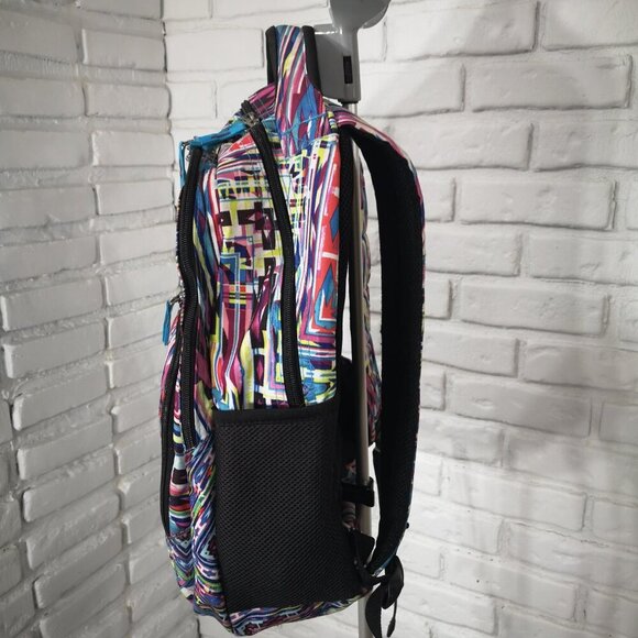 Reaction Kenneth Cole Multi Colored Unisex Zipper Closure Back Pack - Picture 4 of 12